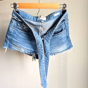 Frame Denim Distressed Women Shorts